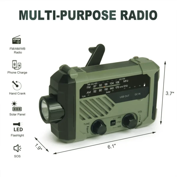 Multi-Purpose Emergency Radio - Image 3