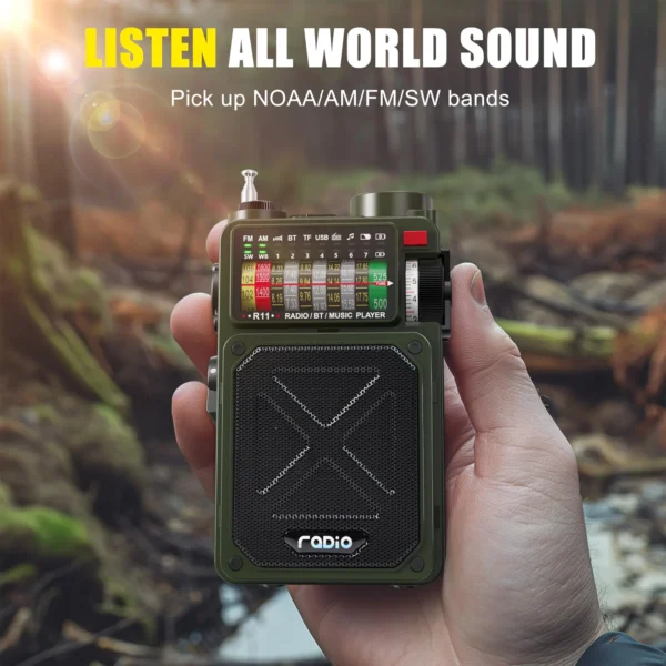 Multifunctional Emergency Crank Radio - Image 8