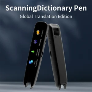 Smart scanning translator pen, supports 112 languages worldwide, ideal for travel, business, and daily use.