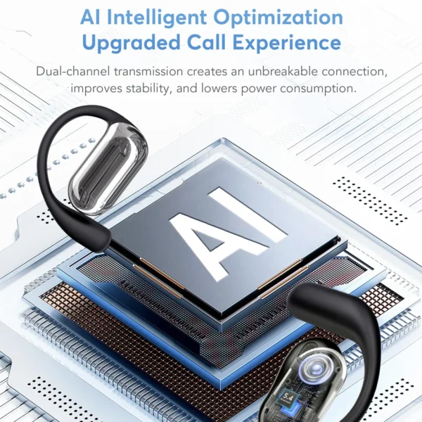 AI Real-Time Translation Earbuds with Long Battery & ENC - Image 4