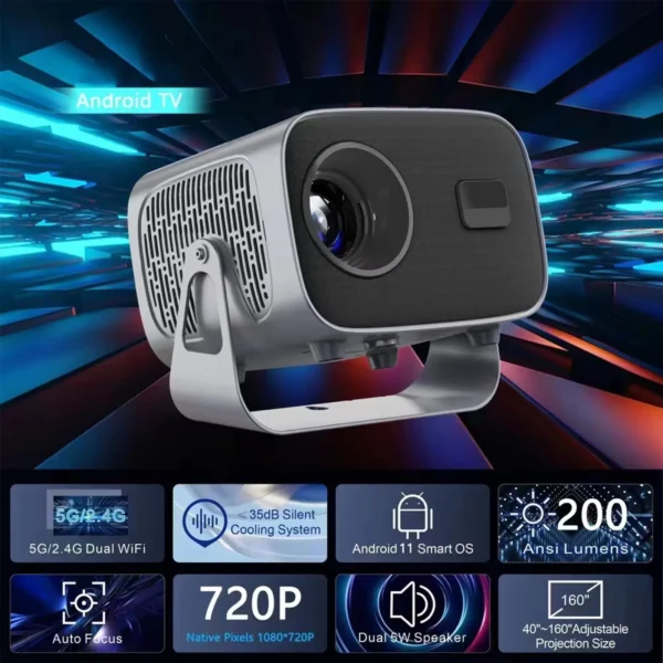 Smart Android Projector - Image 2