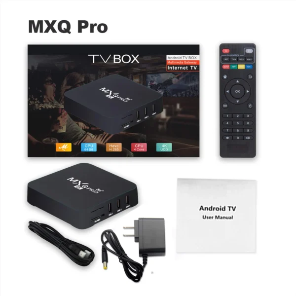 MXQ Pro 4K 5G Android TV Box - Image 6