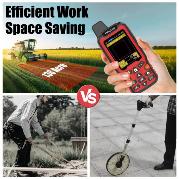 High Accuracy 2.4 Inch LCD GPS Surveying Device - Image 6