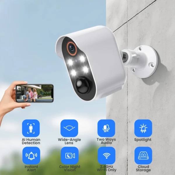 Wireless 1080P HD Network Camera - Image 3