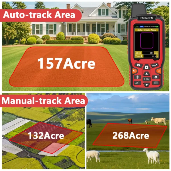 High Accuracy 2.4 Inch LCD GPS Surveying Device - Image 8
