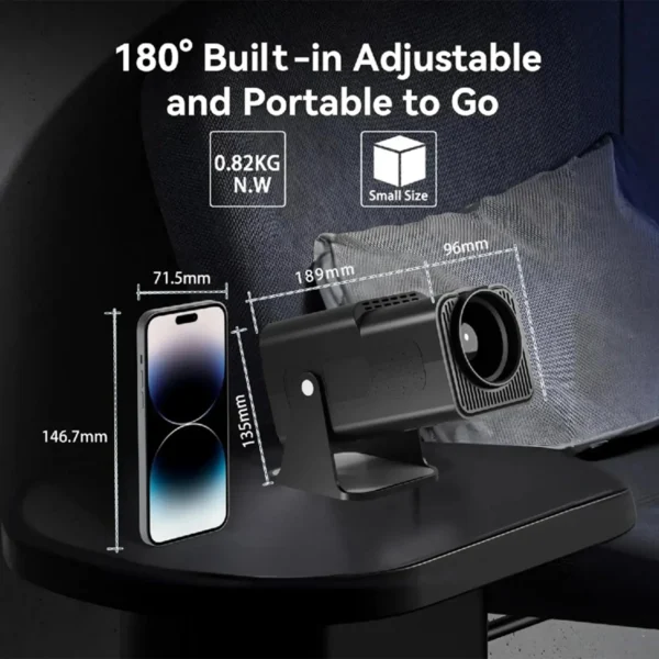 HY320mini Smart Android Projector - Image 4