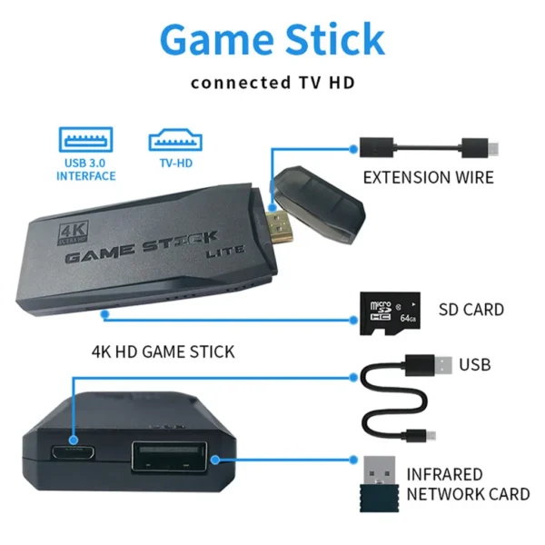 M8 4K Retro Game Console - Image 5