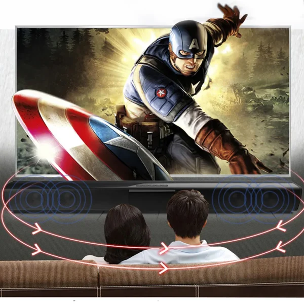 TV Soundbar with Multiple Inputs - Image 2