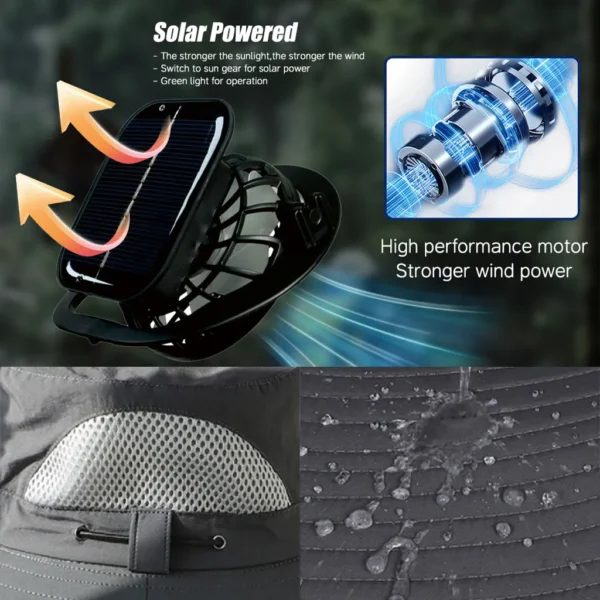 Solar Fan Hat - Image 6