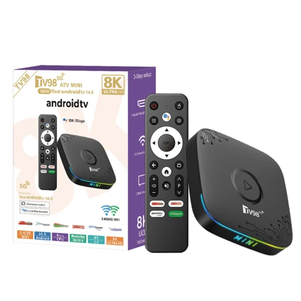 TV98 ATV MINI Android 14.0 TV Box - Image 2