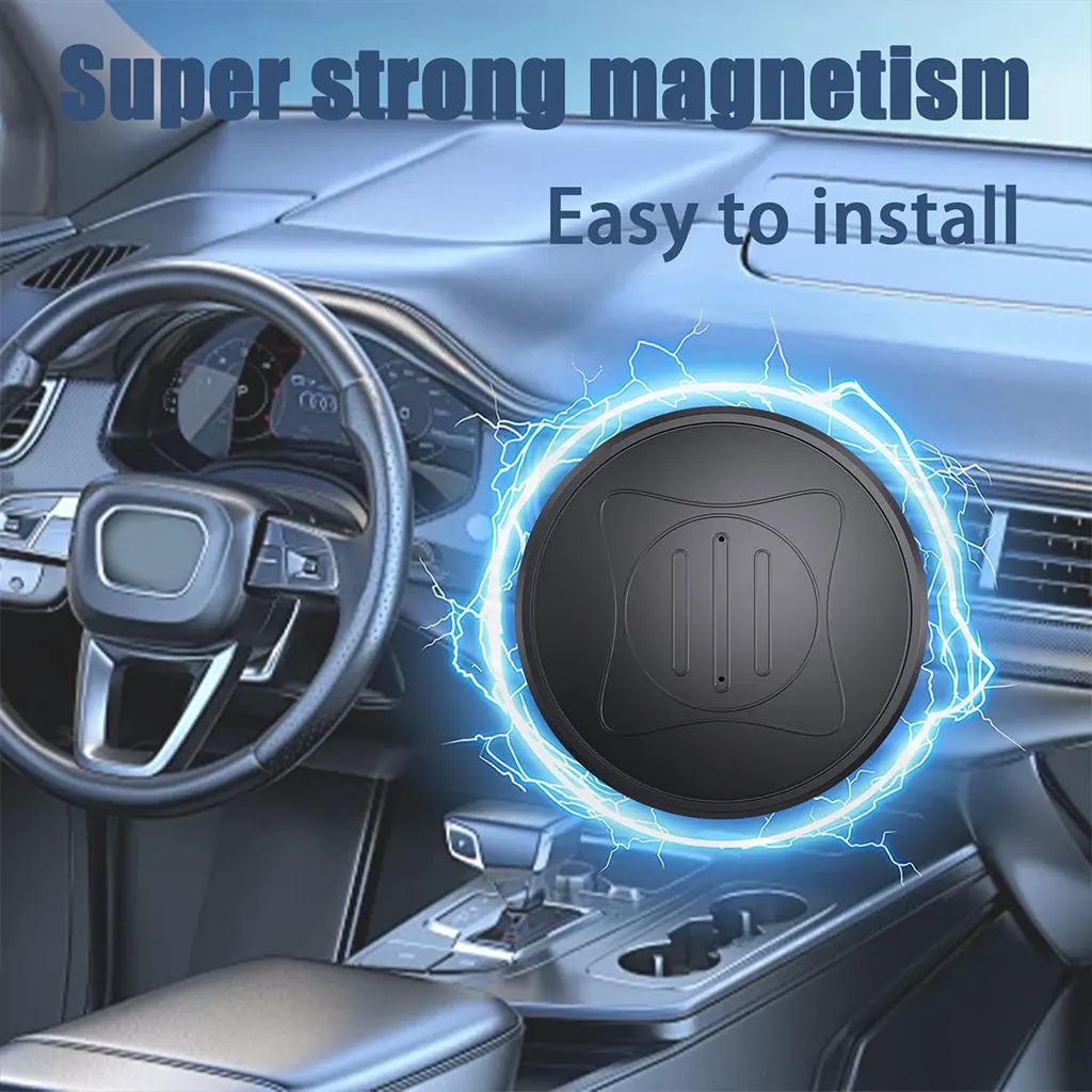 Round Magnetic Mini Worldwide GPS Tracker - Image 5