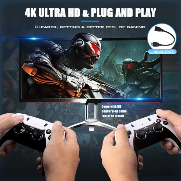 GD10 PRO 4K HDR Retro Game Stick! 30k games - Image 2