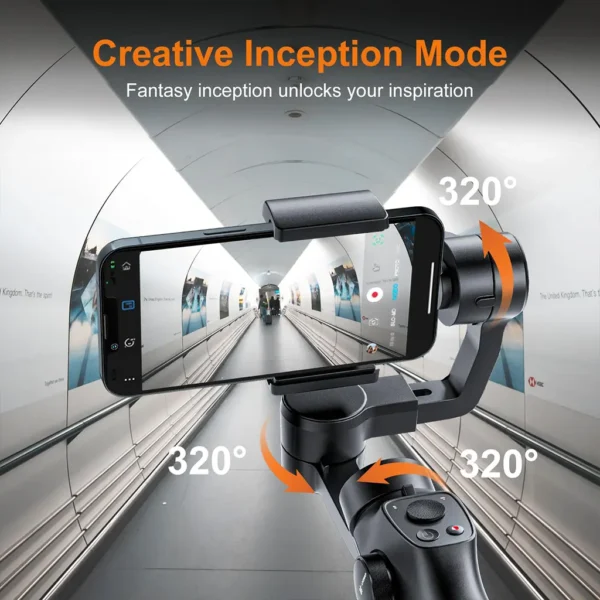 3-Axis Gimbal Stabilizer for Smartphone - Image 5