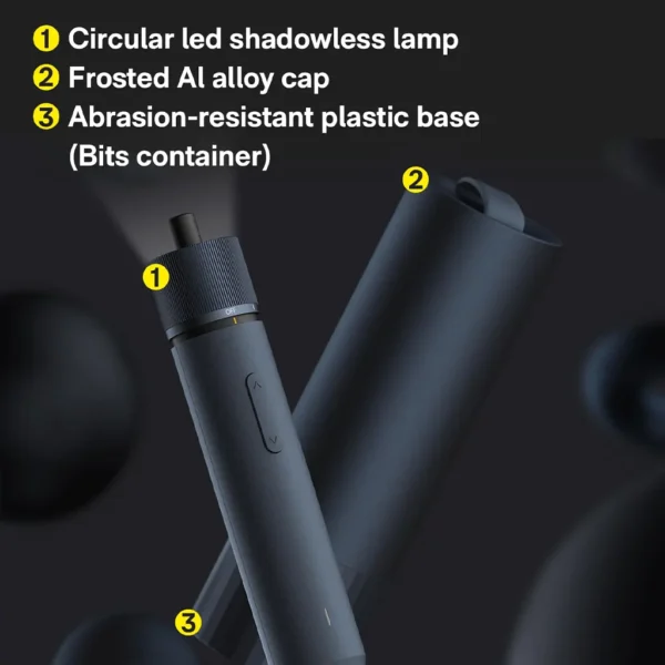 Electric Screwdriver Set- Cordless Power Screwdriver with 12 S2 Steel Bits - Image 6