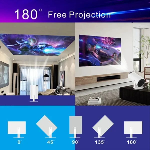 HY300PRO Smart Android 11.0 Projector - Image 3