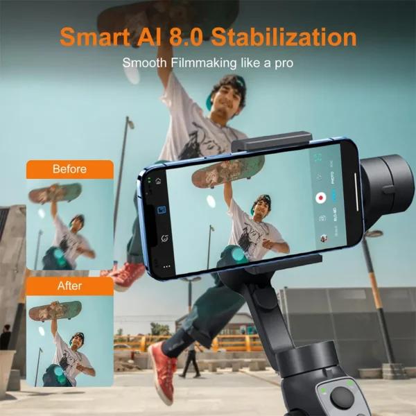 3-Axis Gimbal Stabilizer for Smartphone - Image 3