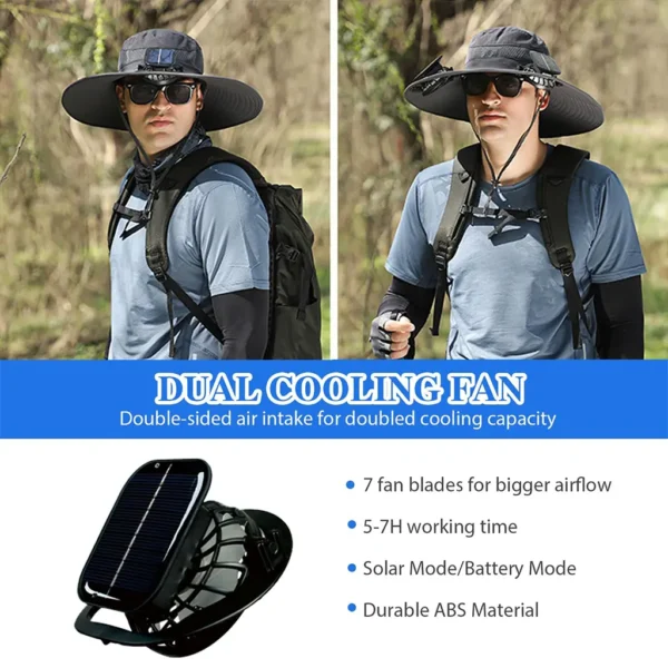 Solar Fan Hat - Image 4