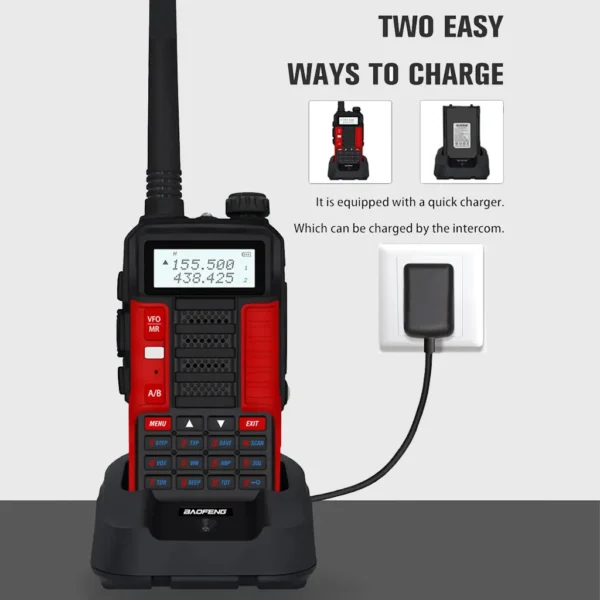 BF-UV10R High Power Walkie Talkie - Image 5