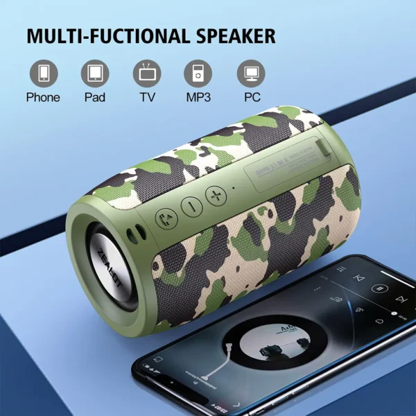 Zealot S32 Portable Bluetooth Speaker - Image 4