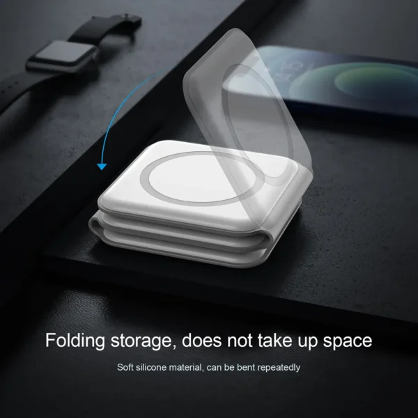 3 in 1 Foldable Charging Dock MagSafe Wireless Charging Station - Image 4