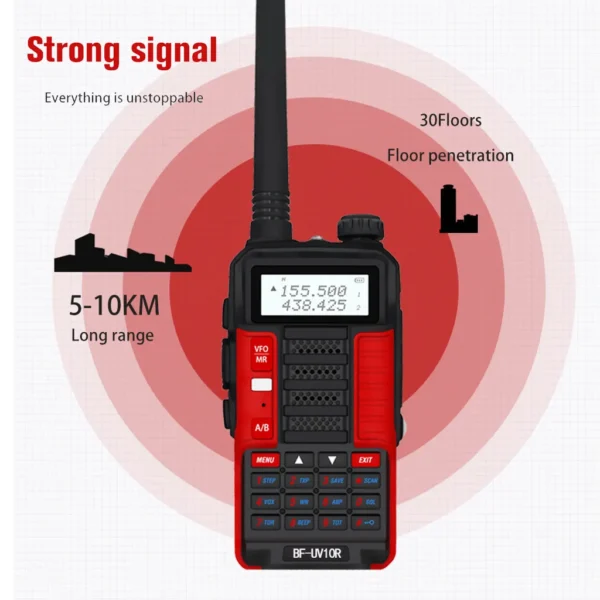 BF-UV10R High Power Walkie Talkie - Image 3
