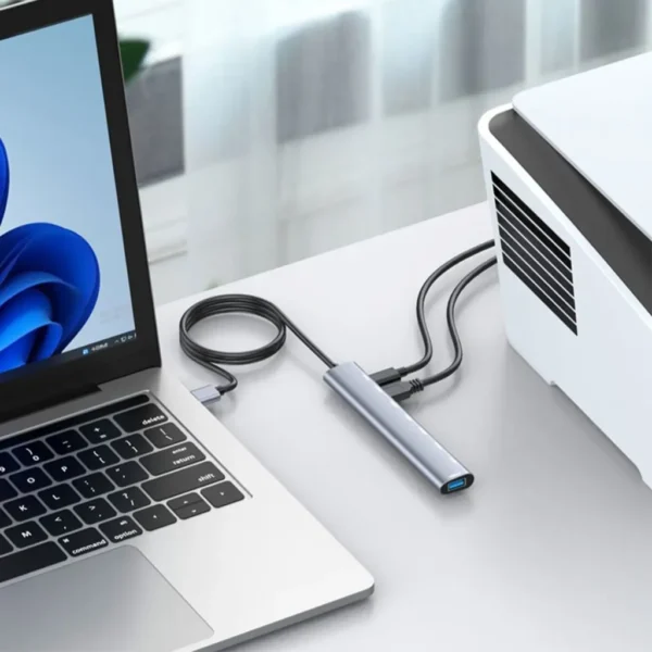 8-in-1 USB 3.0 Hub with Type-C Data Port - Image 5